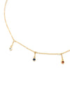 Tripoli | Gold Crystal Necklace