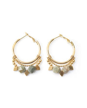 Zenith Gold Earrings