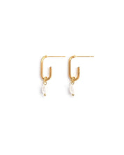 Zeta Gold Earrings