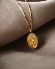 Sagittarius Gold Zodiac Necklace