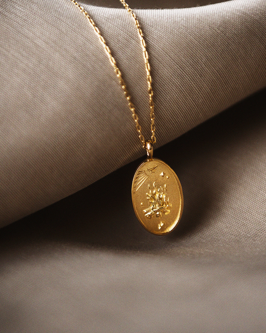ASOS DESIGN 14k gold plated necklace with zodiac sagittarius pendant | ASOS