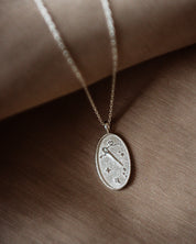 Scorpio Silver Zodiac Necklace