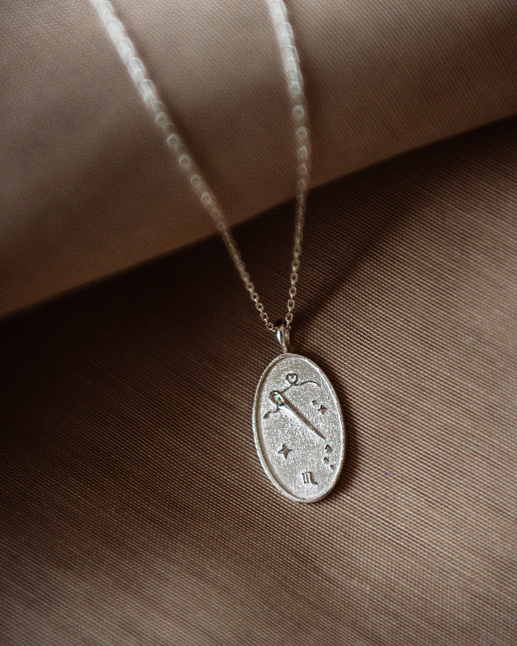Scorpio | Silver Zodiac Necklace