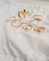 Babka | Gold Vermeil Curved Twisted Ring