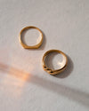 Fuso | Gold Vermeil Thin Signet Ring