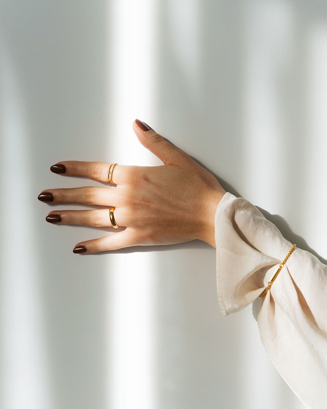 Dainty Solid Gold Ring