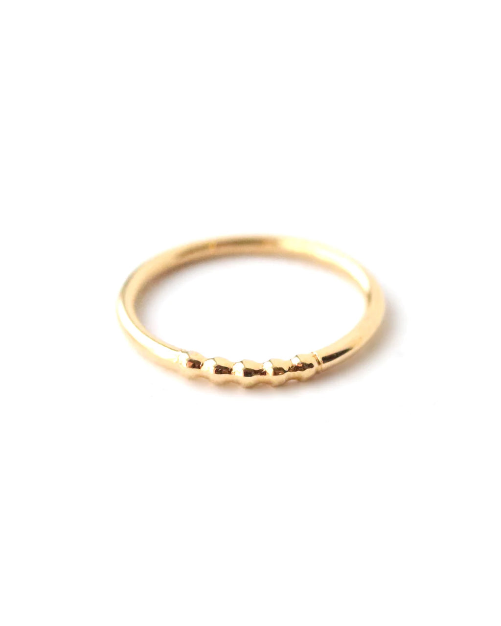 Sierra | Gold Vermeil Beaded Ring