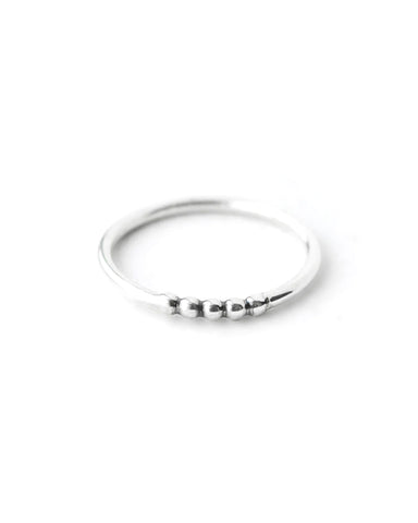 Eleonore | Silver Open Crescent Ring