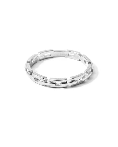 Alexe | Sterling Silver X Ring