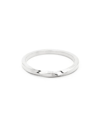 Dainty | Sterling Silver Opal Ring