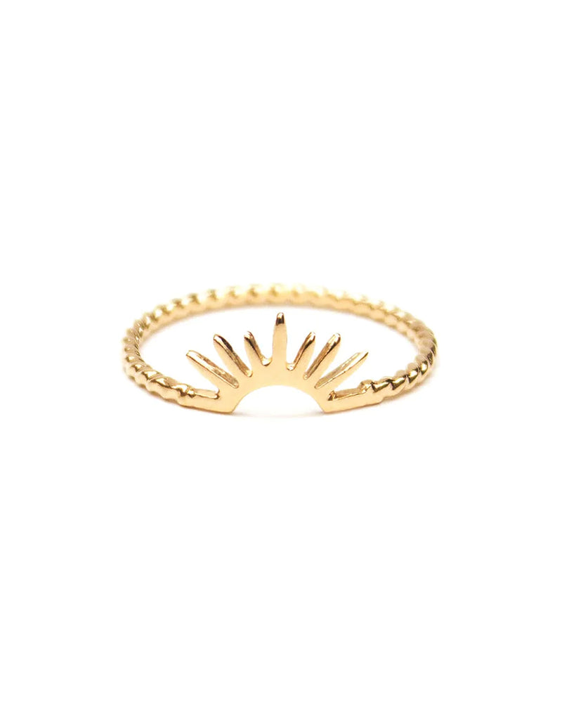 Nazar | Gold Vermeil Sun Ring