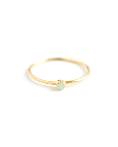 Scarlet | Gold Vermeil Wavy Pearl Ring
