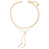 Brenda | Gold Pearl Glasses Chain