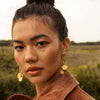 Earrings - Sarco - Gold • wellDunn jewelry — Handmade in Montreal