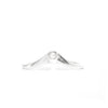 Scarlet | Sterling Silver Wavy Pearl Ring