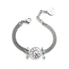 Florent | Silver Paperclip Chain Bracelet